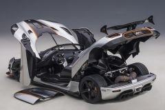 1:18 Koenigsegg Agera RS Moon Silver 79024 - Autoart