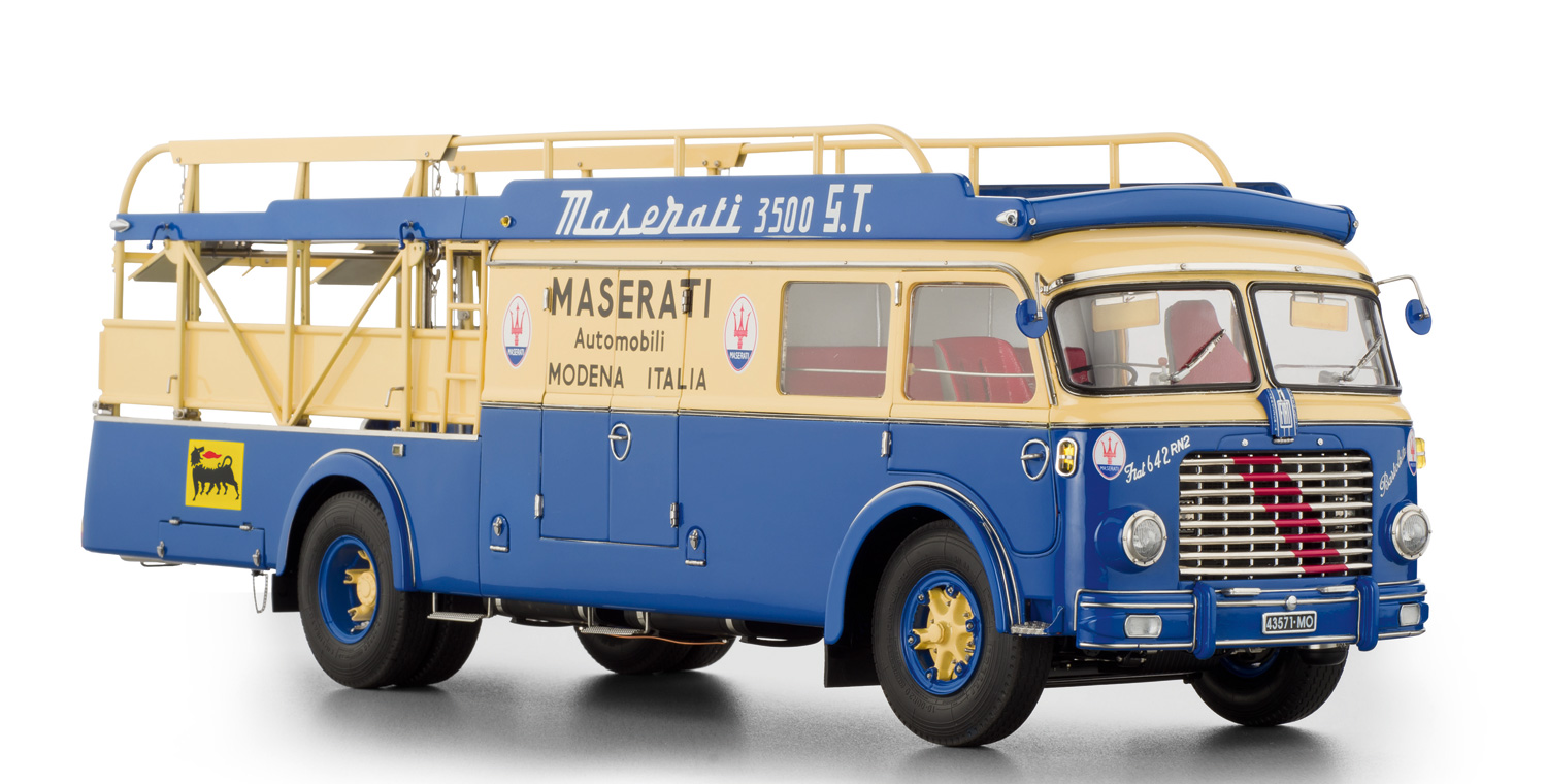 1:18 FIAT 642 RN2 Maserati Renntransporter Bartoletti - CMC