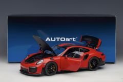1:18 Porsche 911 GT2 RS 991.2 Weissach Pack Red 78173 - Autoart
