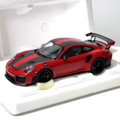 1:18 Porsche 911 GT2 RS 991.2 Weissach Pack Red 78173 - Autoart