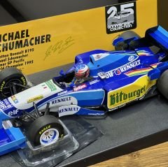 1:18 Benetton F1 B195 Pasific GP Winner M.Schumacher - Minichamps