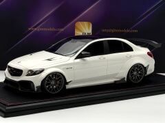 1:18 Mercedes-Benz C63s Darwin Pro Widebody White - GLM Models