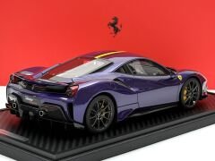 1:18 Ferrari 488 Pista Viola Al Humad Limited 148 pcs. - BBR Model