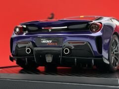 1:18 Ferrari 488 Pista Viola Al Humad Limited 148 pcs. - BBR Model