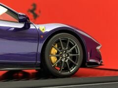 1:18 Ferrari 488 Pista Viola Al Humad Limited 148 pcs. - BBR Model