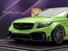 1:18 Mercedes-Benz C63s Darwin Pro Widebody Green - GLM Models