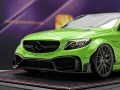 1:18 Mercedes-Benz C63s Darwin Pro Widebody Green - GLM Models