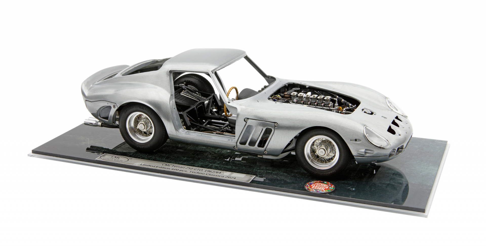 1:18 Ferrari 250 GTO Clear Finish 1964 Tecno Classica 2024 - CMC