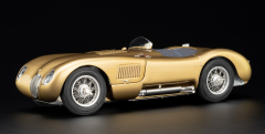 1:18 Jaguar C-Type US Version 25th Anniversary Gold - CMC