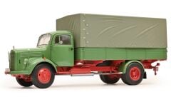 1:18 Mercedes-Benz L3500 Truck Flatbed/Plane 1950 - Schuco