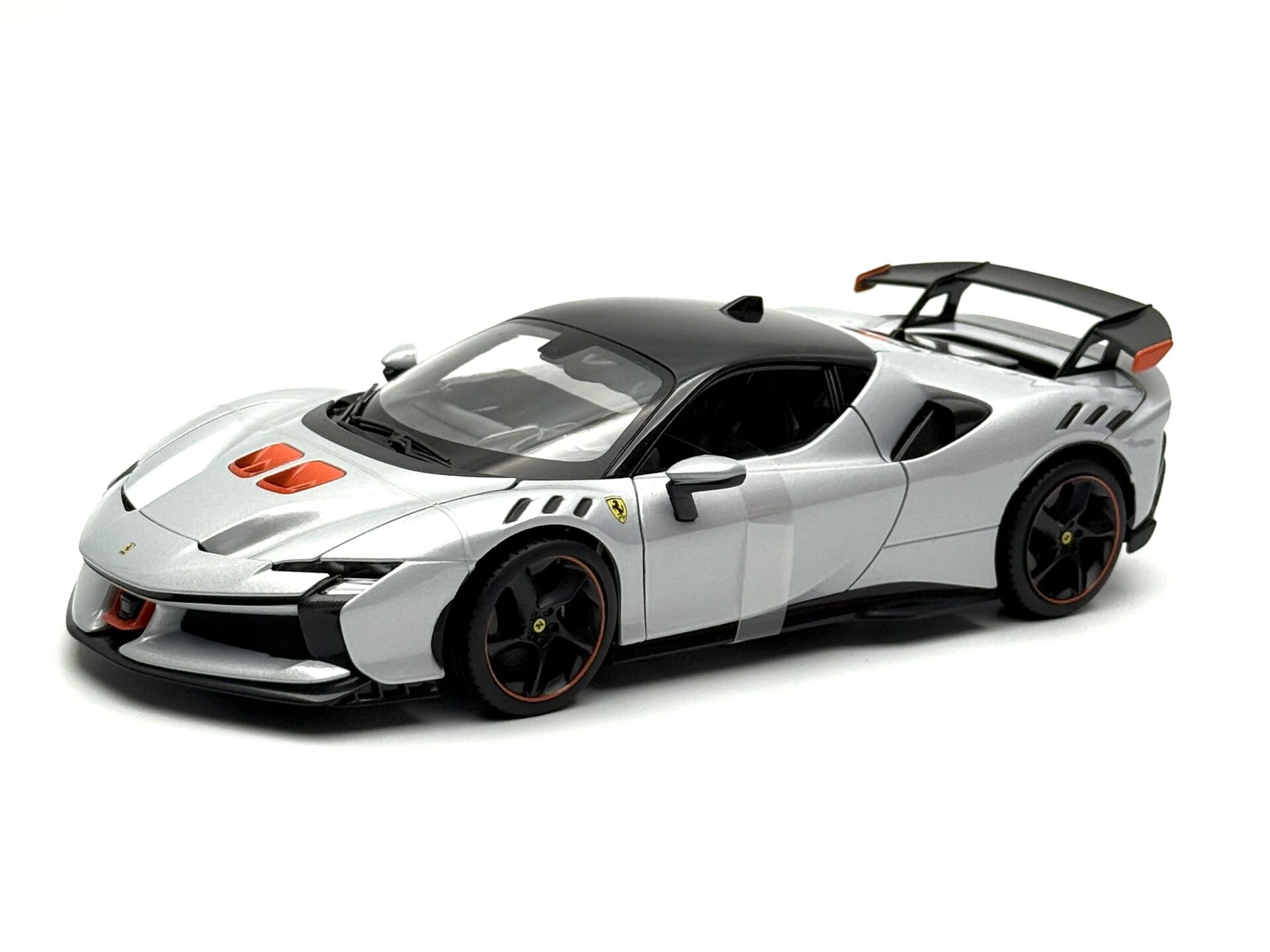 1:18 Ferrari SF90XX Stradale 2024 Grey - Burago