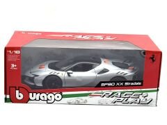 1:18 Ferrari SF90XX Stradale 2024 Grey - Burago