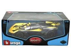 1:18 Bugatti Bolide Yellow/Black 2020 - Burago