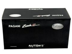 1:18 Pagani Zonda Revolucion Blue/Black Carbon Fiber 78273 - Autoart