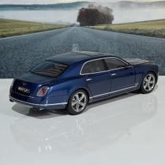 1:18 Bentley Mulsanne Speed Marlin Blue - Kyosho