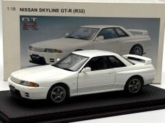1:18 Nissan Skyline GT-R R32 Crystal White 1992 - Autoart