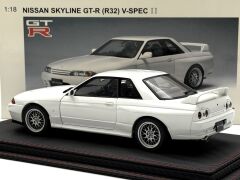 1:18 Nissan Skyline GT-R R32  V Spec II Crystal White 1992 - Autoart