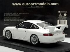 1:18 Porsche 911 996 Carrera Cup Plain Body White 2005 - Autoart