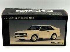 1:18 Audi Sport Quattro SWB 1984 White - Autoart
