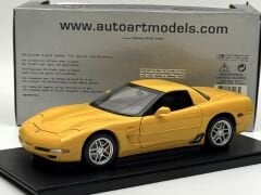1:18 Chevrolet Corvette C5 Z06 Yellow 71063 - Autoart
