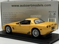 1:18 Chevrolet Corvette C5 Z06 Yellow 71063 - Autoart
