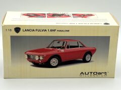 1:18 Lancia Fulvia Coupe 1.6 HF Fanalone Red 1969 -Autoart