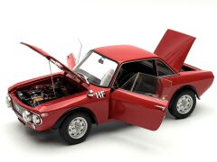 1:18 Lancia Fulvia Coupe 1.6 HF Fanalone Red 1969 -Autoart