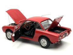1:18 Lancia Fulvia Coupe 1.6 HF Fanalone Red 1969 -Autoart