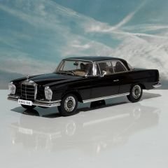 1:18 Mercedes-Benz 280 SE Automatic Coupe Black - Autoart