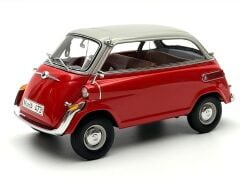 1:18 BMW 600 Microcar 1957 Japan Red / Grey 70641 - Autoart