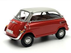 1:18 BMW 600 Microcar 1957 Japan Red / Grey 70641 - Autoart