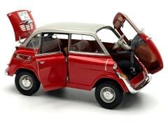 1:18 BMW 600 Microcar 1957 Japan Red / Grey 70641 - Autoart