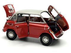 1:18 BMW 600 Microcar 1957 Japan Red / Grey 70641 - Autoart