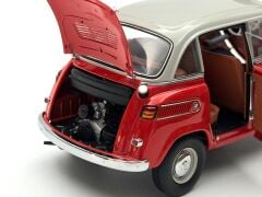 1:18 BMW 600 Microcar 1957 Japan Red / Grey 70641 - Autoart