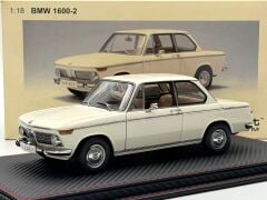 1:18 BMW 1600-2 Chamonix White 1966 - Autoart
