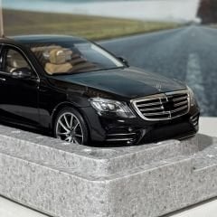 1:18 Mercedes-Benz S Class W222 Facelift MOPF Black-Norev Dealer