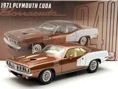 1:18 Plymouth Cuda Barracuda 340 Brown 1971 - ACME
