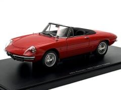 1:18 Alfa Romeo 1600 Duetto Spider Red 1966 - Autoart