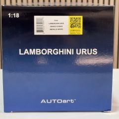 1:18 Lamborghini Urus 2018 Metallic White HATALI - Autoart