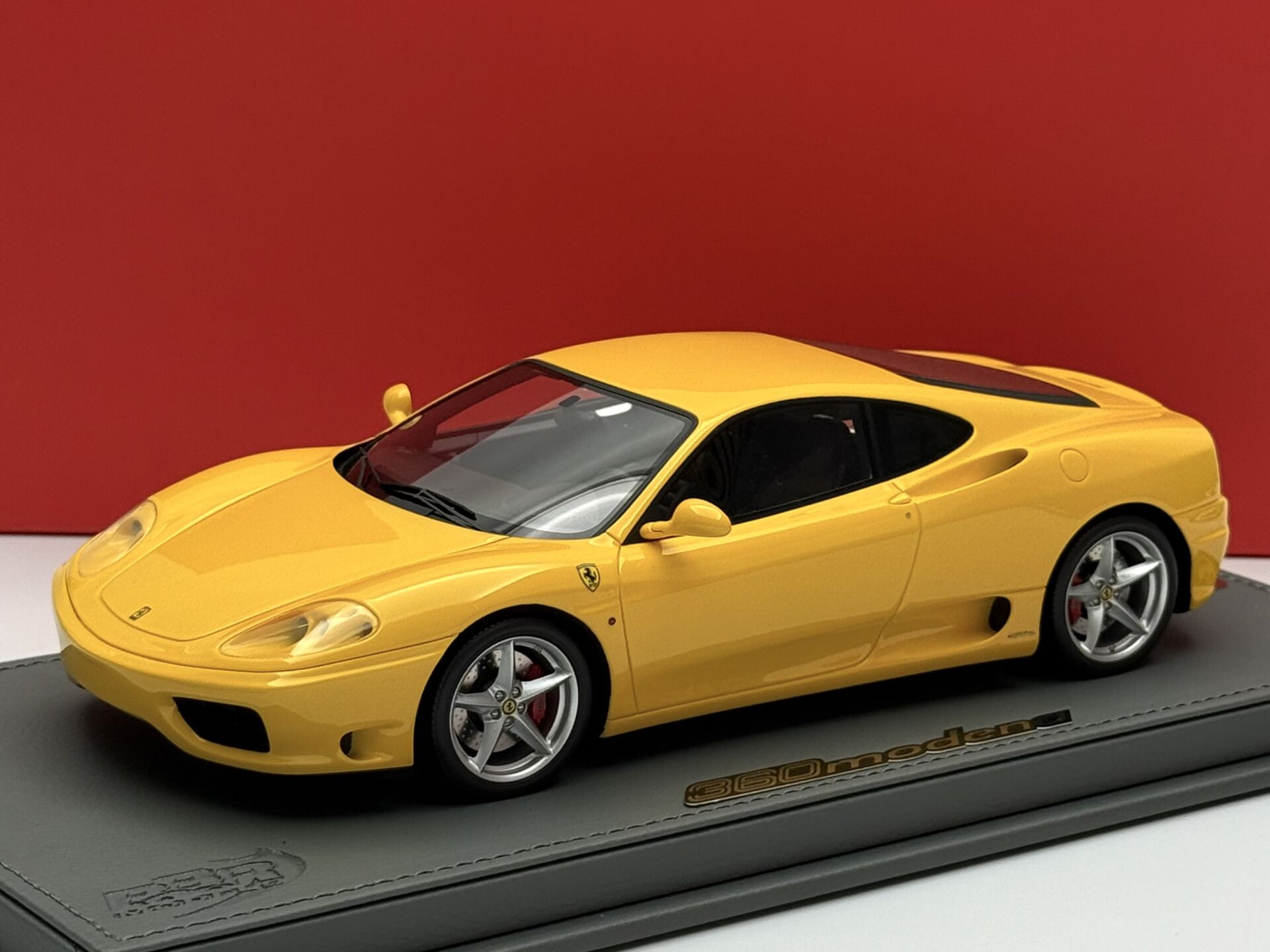 1:18 Ferrari 360 Modena Giallo Modena Manual Gear - BBR