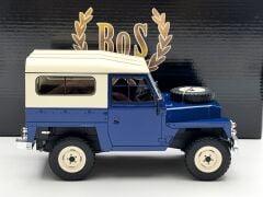 1:18 Land Rover Lightweight Series III Dark Blue 1973 - BOS Model