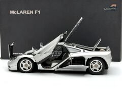 1:18 McLaren F1 Short Tail Road Car Magnesium Silver 76001 - Autoart