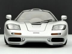 1:18 McLaren F1 Short Tail Road Car Magnesium Silver 76001 - Autoart