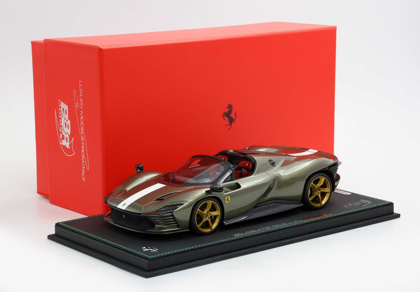 1:18 Ferrari Daytona SP3 Verde Manzoni Lucido 24 pcs - BBR Models