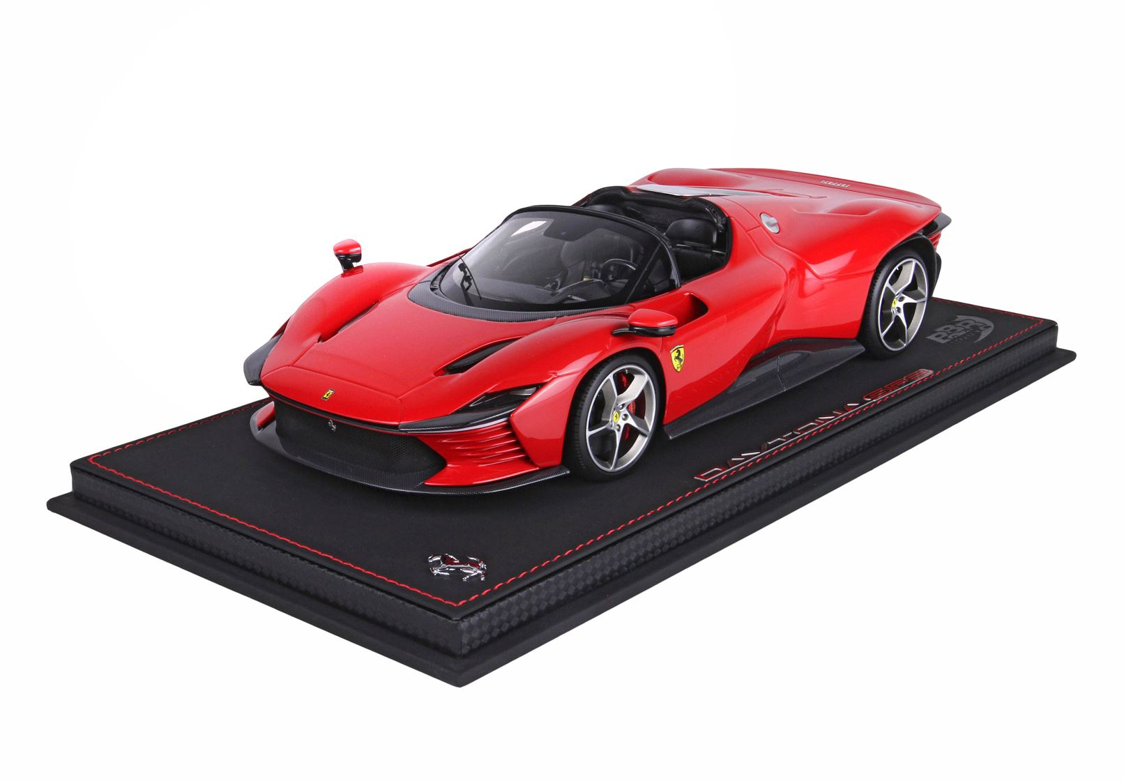 1:18 Ferrari Daytona SP3 Rosso Corsa with Showcase - BBR Models