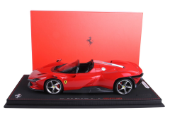 1:18 Ferrari Daytona SP3 Rosso Corsa with Showcase - BBR Models