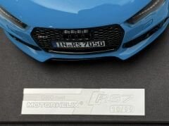 1:18 AUDI RS7 Sportback Performance Baby Blue 99 Limited - Motorhelix