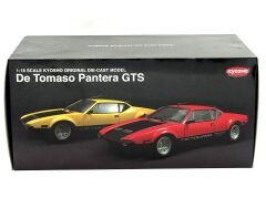 1:18 De Tomaso Pantera GTS 1973 Yellow Black - Kyosho