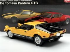 1:18 De Tomaso Pantera GTS 1973 Yellow Black - Kyosho
