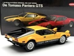 1:18 De Tomaso Pantera GTS 1973 Yellow Black - Kyosho